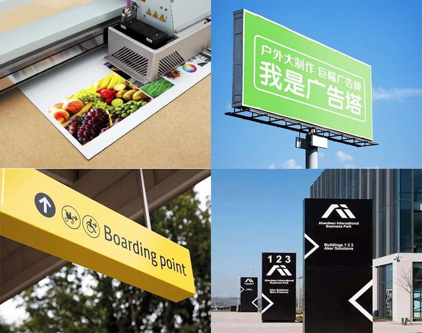 Signs Board UV Printing Signs Aluminum Composite Panel ACP Acm Sign for Outdoor Billboard Signage Board